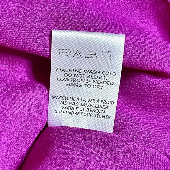 Adelyn Rae Women’s Dress Racerback Ruffle Fit & Flare Skater Small Magenta Pink - Picture 8 of 12